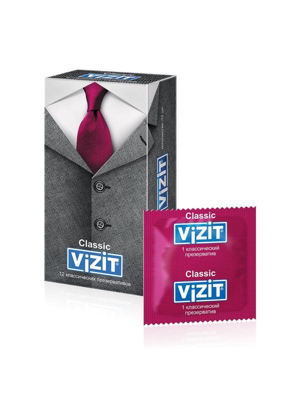 Презерватив VIZIT Classic, 12 шт/уп.