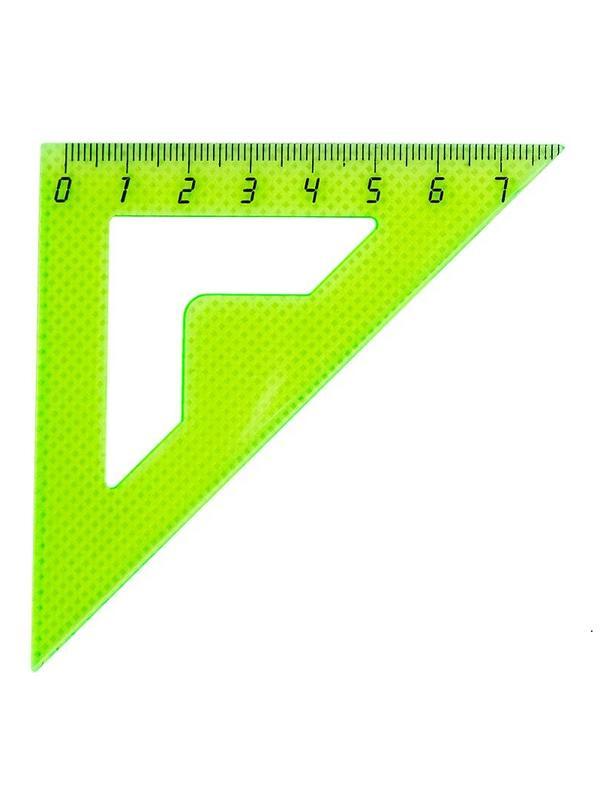 Набор малый: линейка 15см, угольники 10см и 7см, трансп-р 10см,цвет васс.