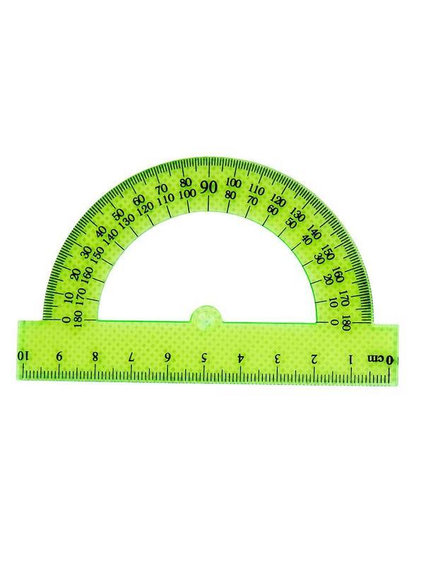 Набор малый: линейка 15см, угольники 10см и 7см, трансп-р 10см,цвет васс.