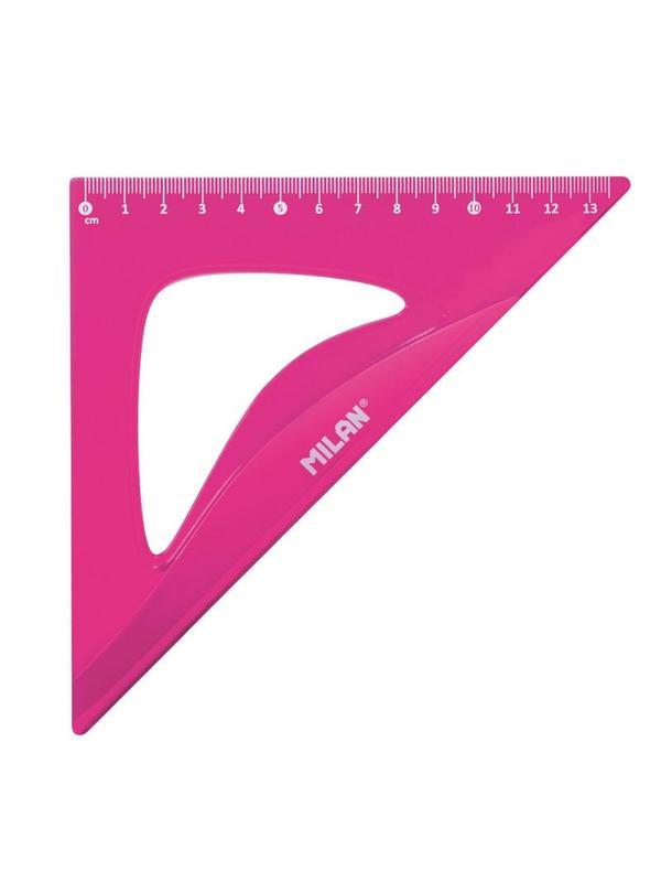 Milan Набор чертежный большой Flex & resistant цвет розовый
