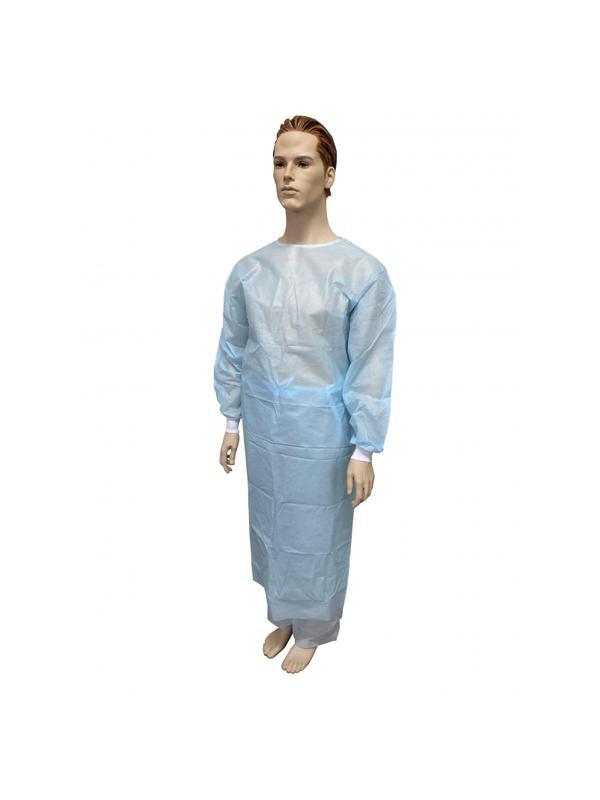 Халат хирург. стер., рук.манжета дл.140 см пл 42 р.56-58  1шт./уп  Гекса