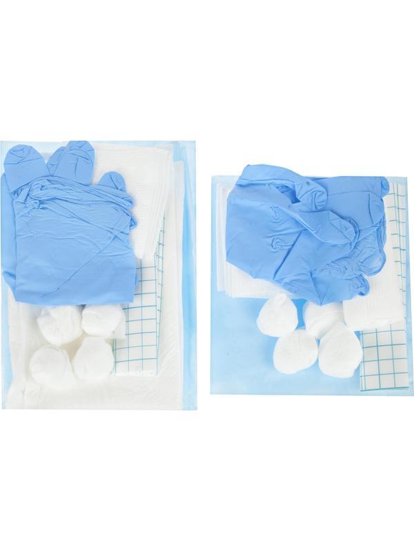 Набор стерильный для диализа, 2 части: отключение/подключение с перч-ми НФ