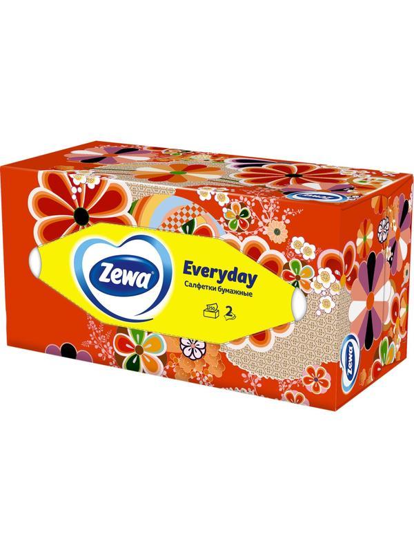Салфетки косметические ZEWA Everyday 2-сл 250шт/уп 8679