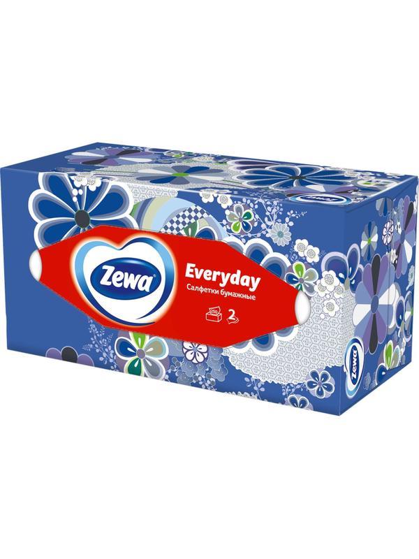 Салфетки косметические ZEWA Everyday 2-сл 250шт/уп 8679