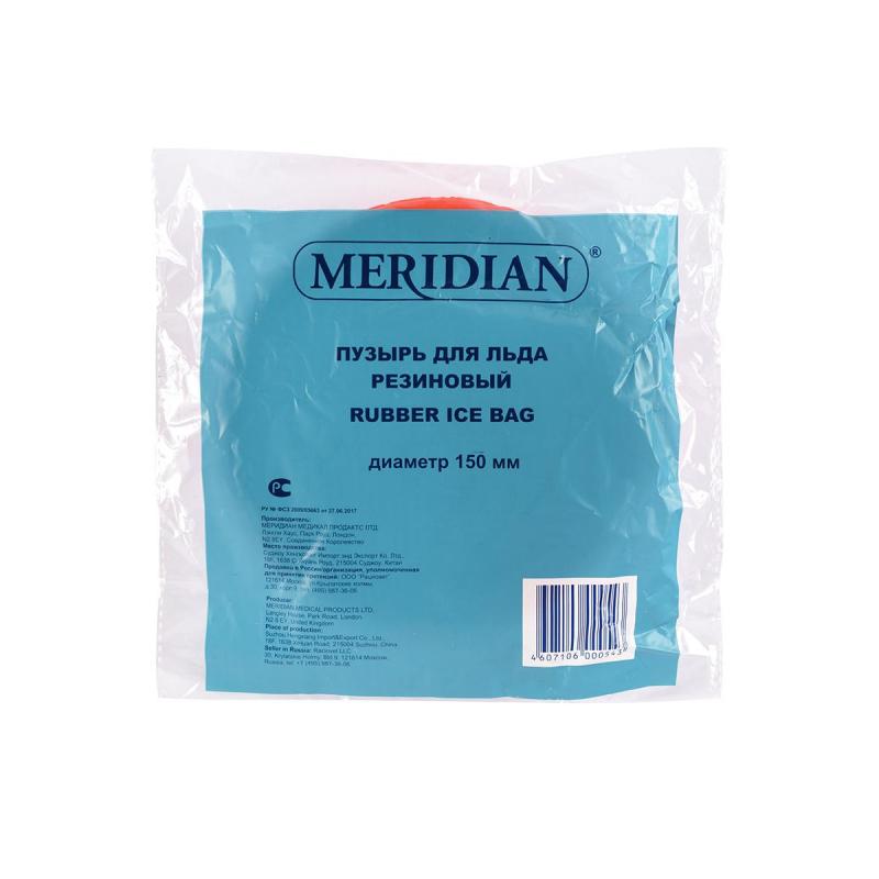 Предметы мед.назнач-я Пузырь для льда 150 мм Meridian