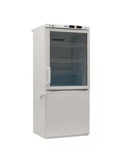 Холодильник лабораторный ХЛ-250 POZIS 170/80л, тонир.стекл./металл.двери