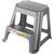 Стремянка Табурет - стремянка ступенька серая Комус