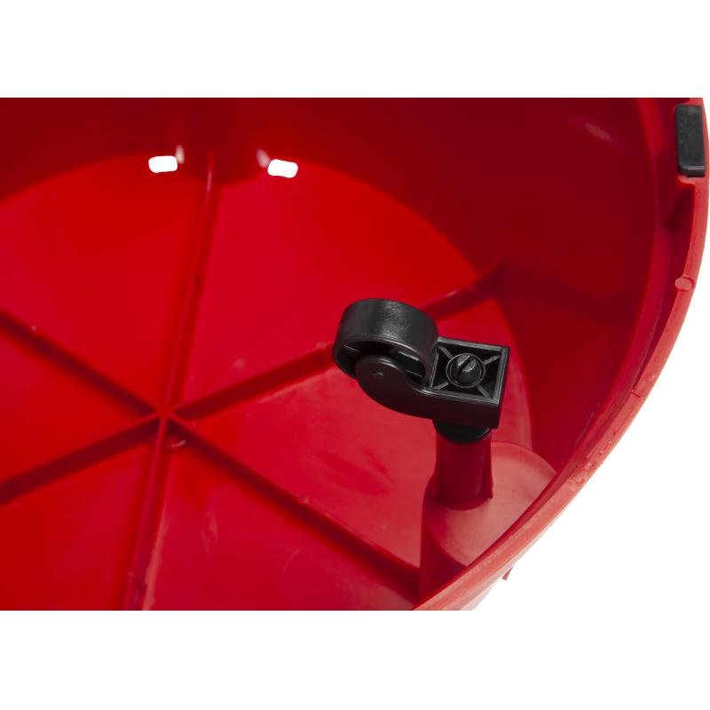 Стремянка Табурет - стремянка тумба красная Комус