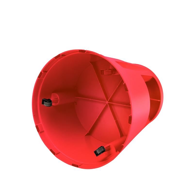 Стремянка Табурет - стремянка тумба красная Комус