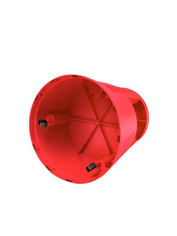 Стремянка Табурет - стремянка тумба красная Комус