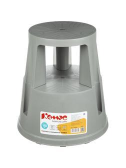 Стремянка Табурет - стремянка тумба серая Комус