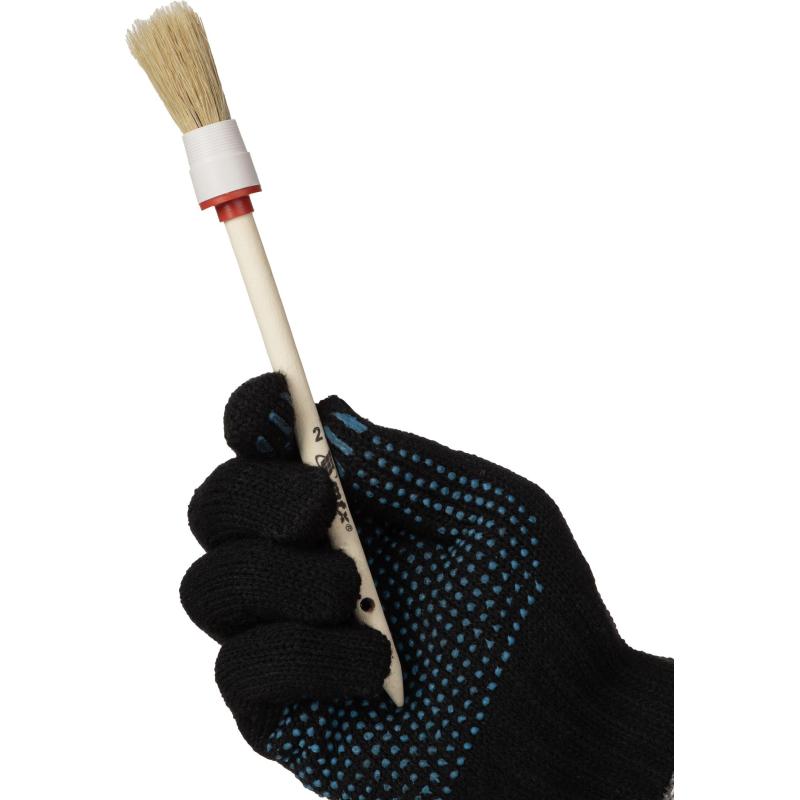 Кисть круглая №2/20 мм натуральная щетина, дерев. ручка MTX 82072