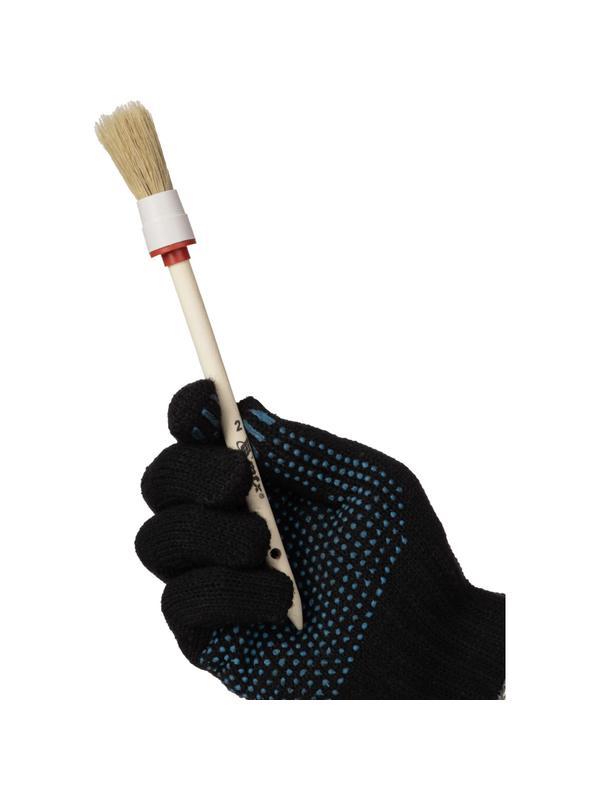 Кисть круглая №2/20 мм натуральная щетина, дерев. ручка MTX 82072