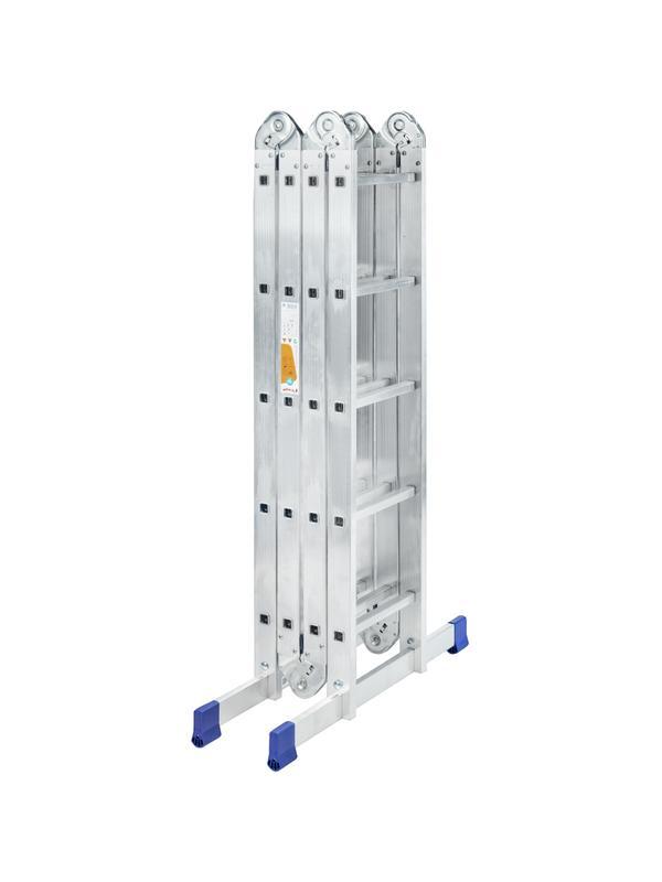 Лестница шарнирная алюминиевая 4х5 ступеней Комус      