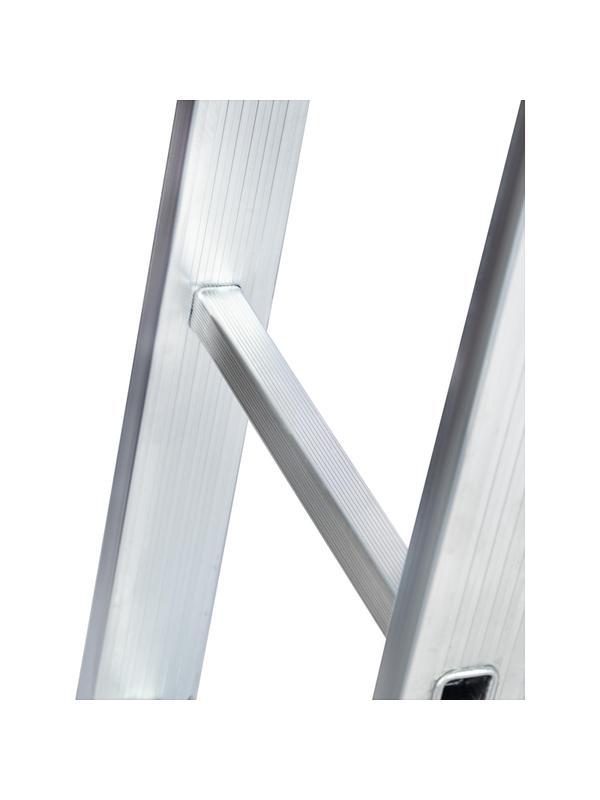 Лестница шарнирная алюминиевая 4х4 ступени Комус      