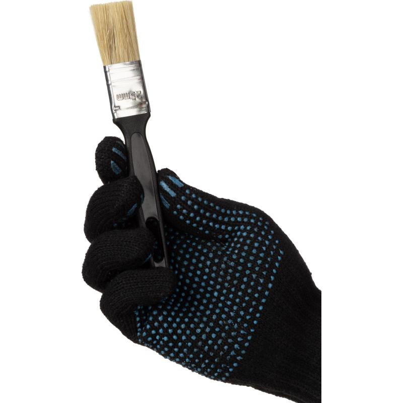 Кисть флейцевая Стандарт,25x6,натур.щетина,пластик. ручка//Сибртех(82502)