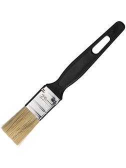 Кисть флейцевая Стандарт,25x6,натур.щетина,пластик. ручка//Сибртех(82502)
