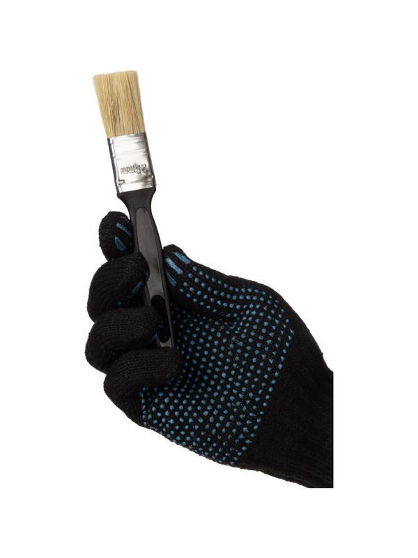 Кисть флейцевая Стандарт,25x6,натур.щетина,пластик. ручка//Сибртех(82502)