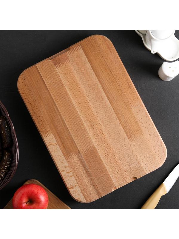 Доска разделочная профессиональная, бук, 60x40x2см , 60067607