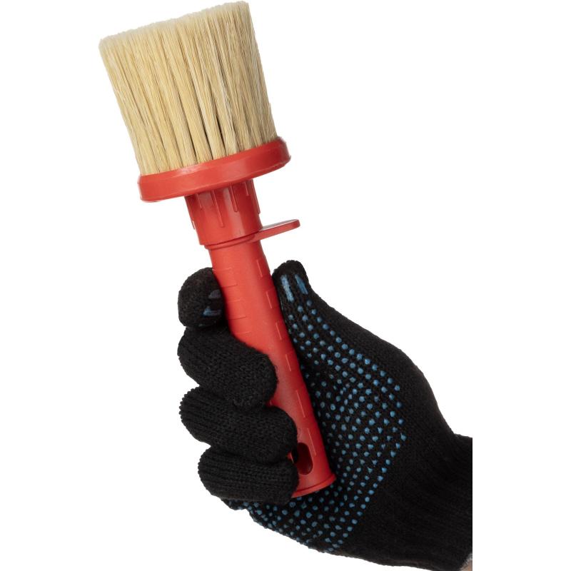 Кисть маховая КМ 65, натур.щетина, пласт.ручка MATRIX 84006