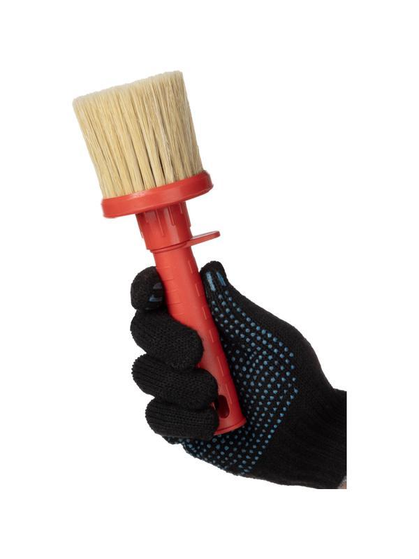 Кисть маховая КМ 65, натур.щетина, пласт.ручка MATRIX 84006