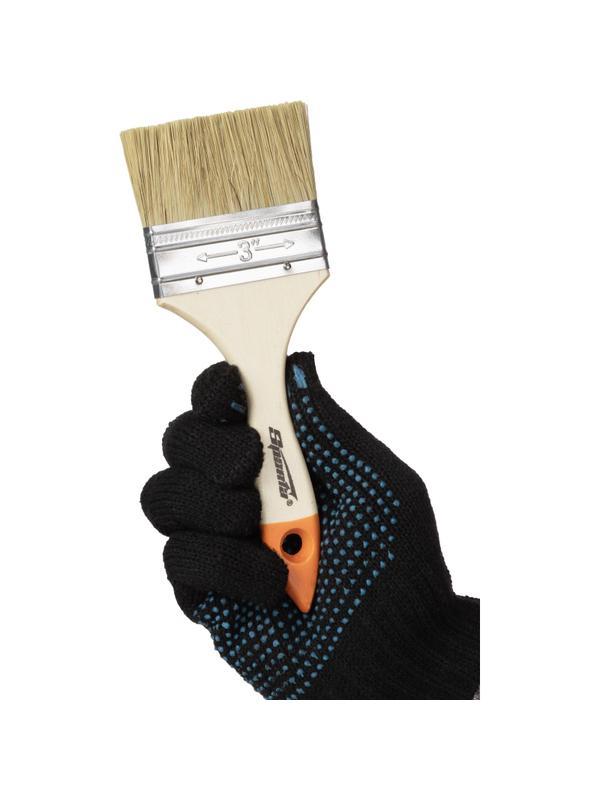 Кисть плоская Slimline 75 мм,натуральная щетина,дерев.ручка//Sparta(824405)