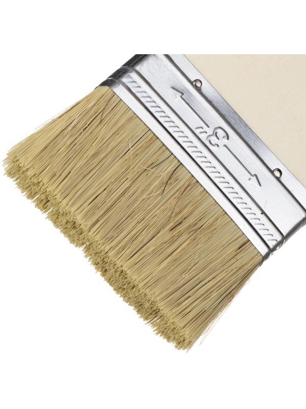 Кисть плоская Slimline 75 мм,натуральная щетина,дерев.ручка//Sparta(824405)