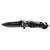Нож складной Stinger, клинок 90 мм, рукоять: сталь/алюминий SA-582DW