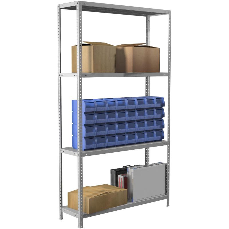 Стеллаж СТМ медицинский MS 185/100х60/4 (4 полки)