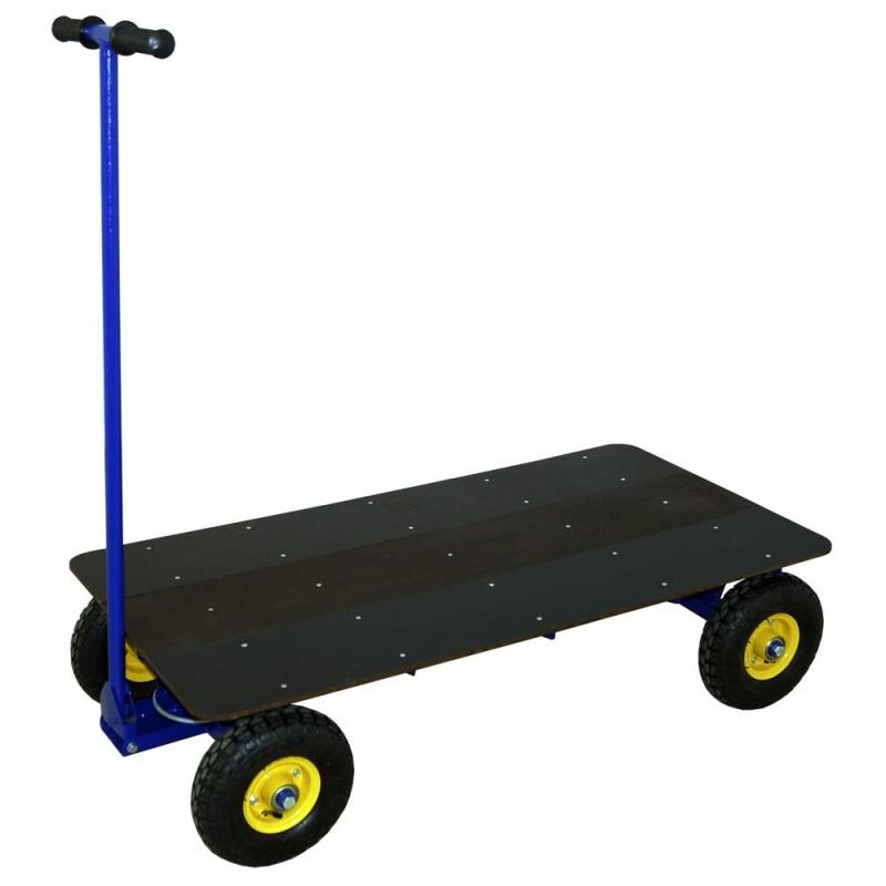 Тележка ТПО 0 600х1200 пневмоколеса