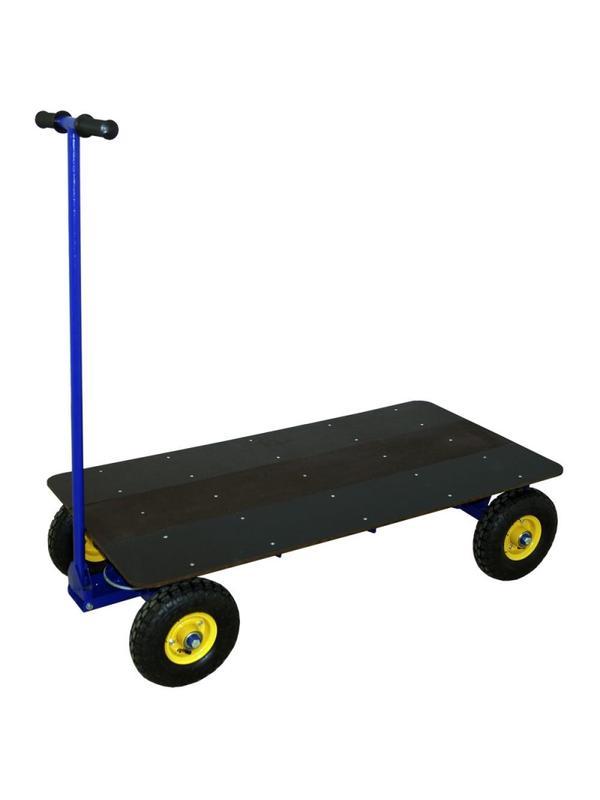 Тележка ТПО 0 600х1200 пневмоколеса
