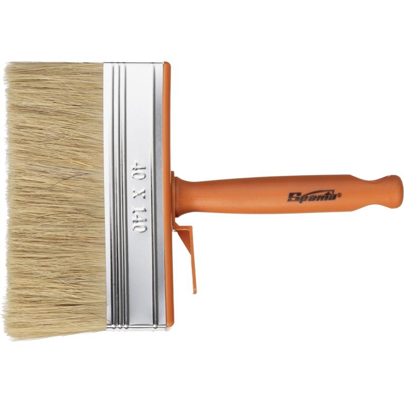 Кисть ракля, 40х140 мм,натур.щетина, пласт.ручка//Sparta(841045)