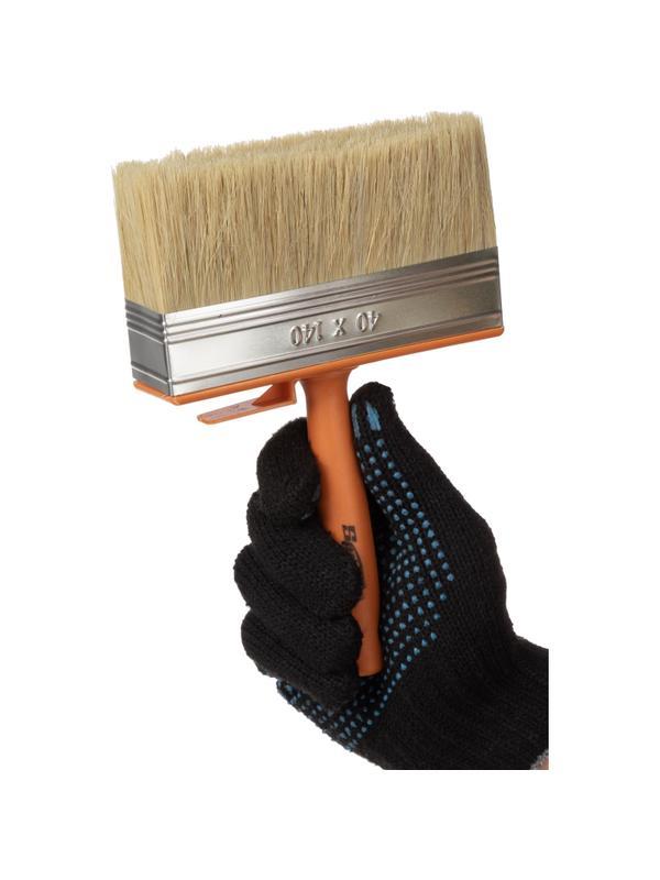 Кисть ракля, 40х140 мм,натур.щетина, пласт.ручка//Sparta(841045)