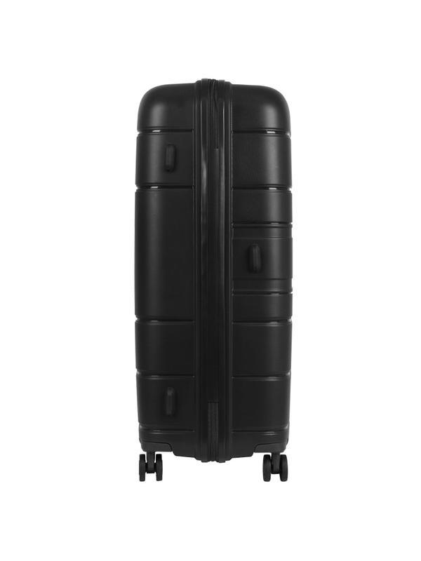 Чемодан 4-х колесный 100% полипропилен FABRETTI, черный, EN9520-28-2