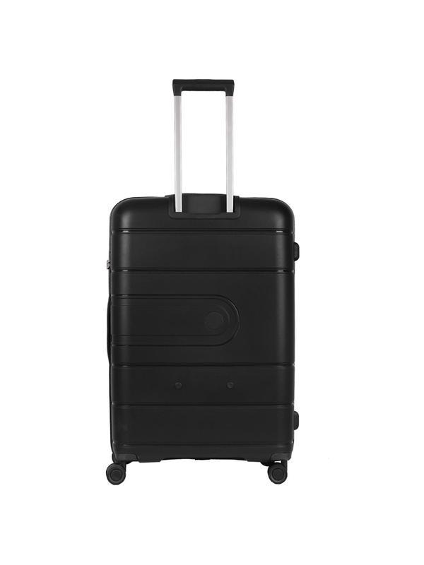 Чемодан 4-х колесный 100% полипропилен FABRETTI, черный, EN9520-28-2