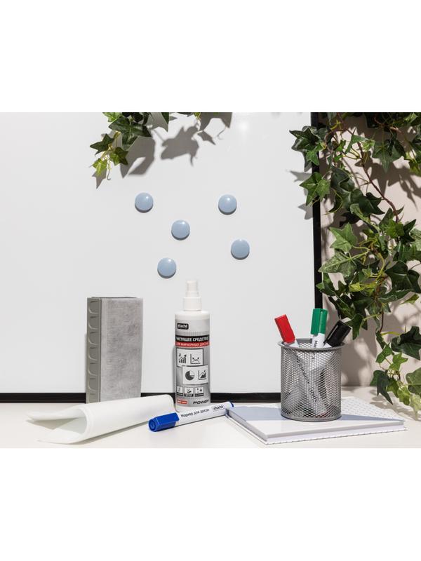 Набор принадл.для магн.маркерн.досок Attache(маркеры,спрей,губка,магн,салф)