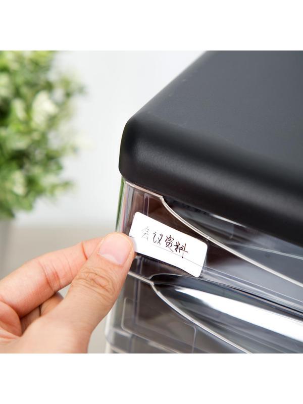 Бокс с выдвижными лотками Deli E9795Bl 5 выдвижн лотков с замком черный