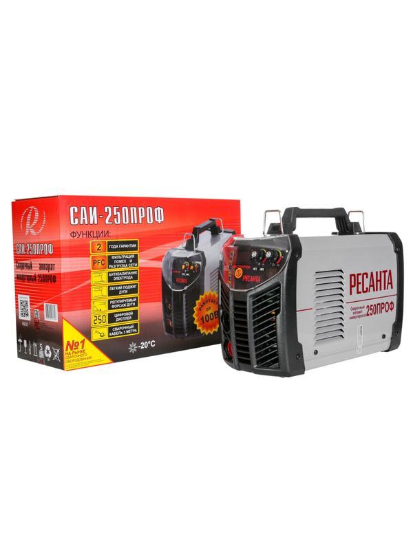 Сварочный аппарат инвертор ММА РЕСАНТА САИ 250 ПРОФ (65/31)