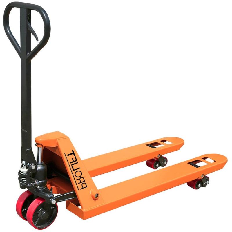 Тележка гидравлическая 2500кг,1150х550,пол.кол,DF 25-1150x550-P/P-Y