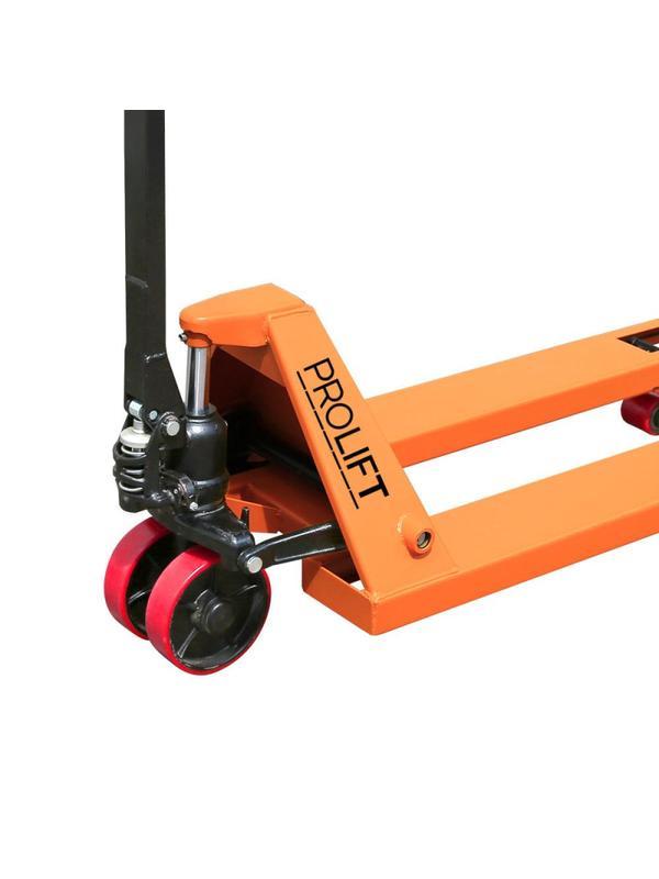Тележка гидравлическая 2500кг,1150х550,пол.кол,DF 25-1150x550-P/P-Y