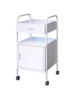 Тумба MEG_медицинская ТМ МСК-609 на колесах, на каркасе, с выдвижным ящиком