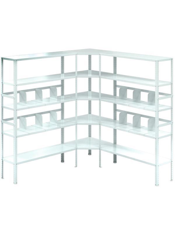Стеллаж MEG_медицинский Сми МСК-811.400.5 мет., 5 полок, 2000х1000х400