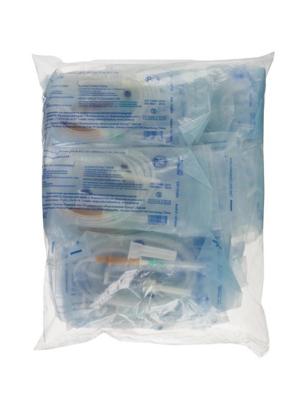 Система переливания р-ров одноразовая с иглой, 21G(0,8x40), 150см
