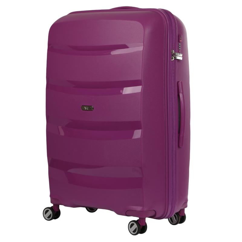 Чемодан 4-х колесный FABRETTI, 100% полипропилен, EN7520-28-10