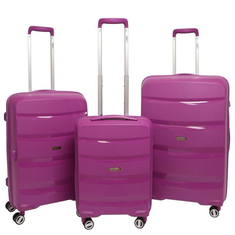 Чемодан 4-х колесный FABRETTI, 100% полипропилен, EN7520-28-10