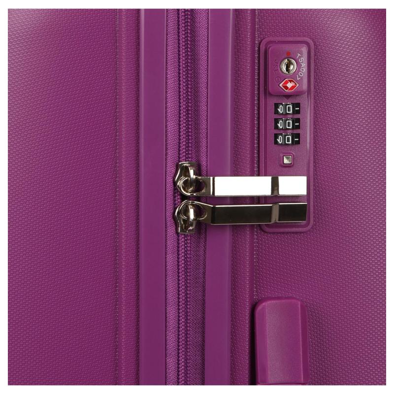 Чемодан 4-х колесный FABRETTI, 100% полипропилен, EN7520-28-10