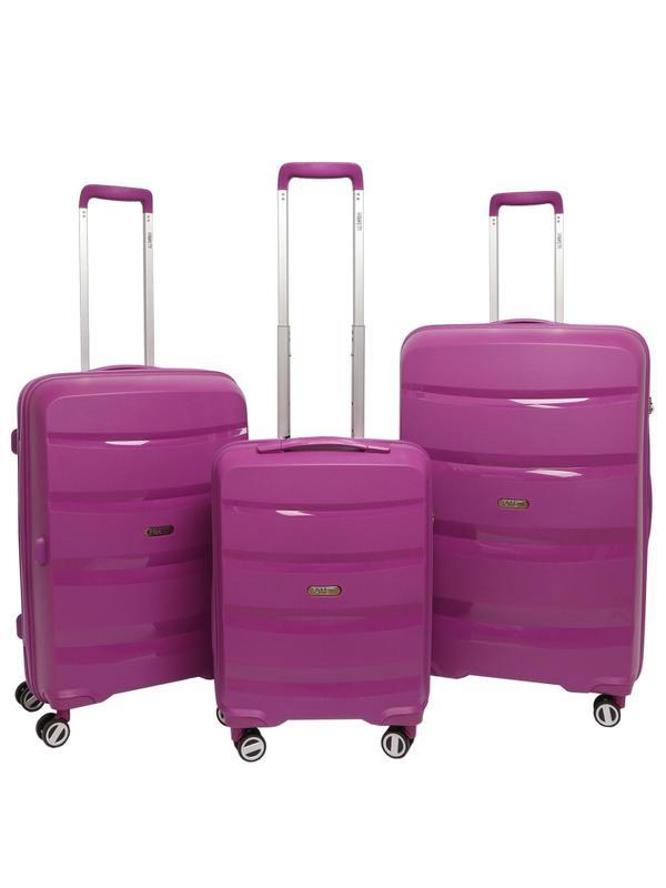 Чемодан 4-х колесный FABRETTI, 100% полипропилен, EN7520-28-10