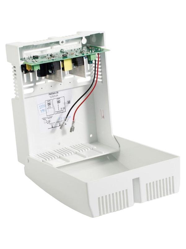 Блок питания Бастион ББП РАПАН-30П (12В, 3А, под АКБ 1х7Ач) резервированный