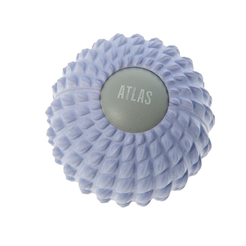 Массажный мяч ATLAS, EVA+PP, 8 см, фиолетовый
