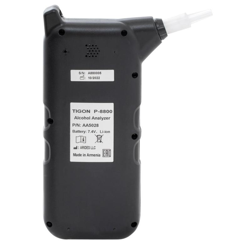 Анализатор паров эт-ла в выдых. воздух. Tigon Р-8800,(с поверкой)